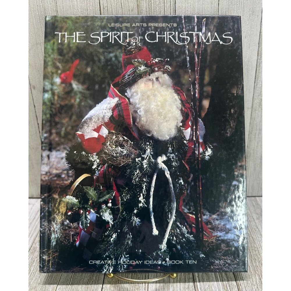 Vtg The Spirit of Christmas: Creative Holiday Ideas Book 10 by Leisure Arts Gift